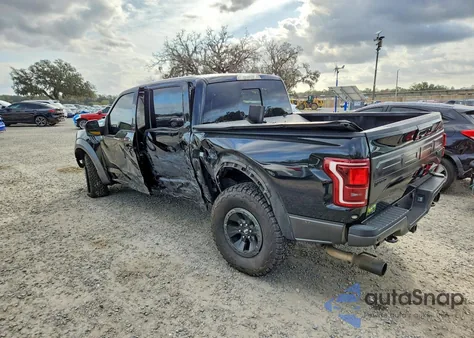 2018 Ford F150 Raptor из США, поврежденный, VIN 1FTFW1RG2JFC24724